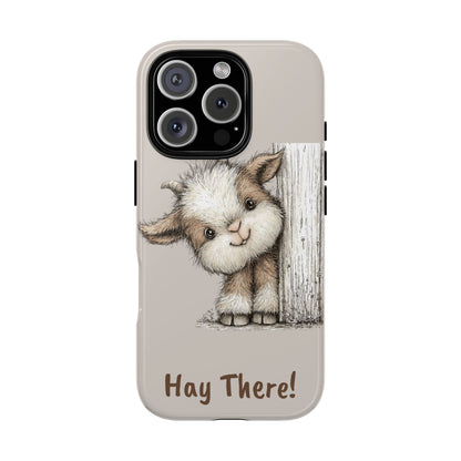 Hay There Goat Phone Case