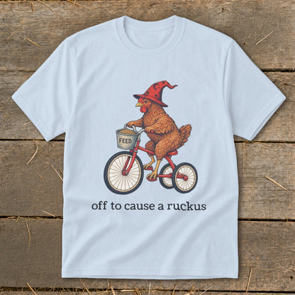 Off To Cause a Ruckus Youth Tee