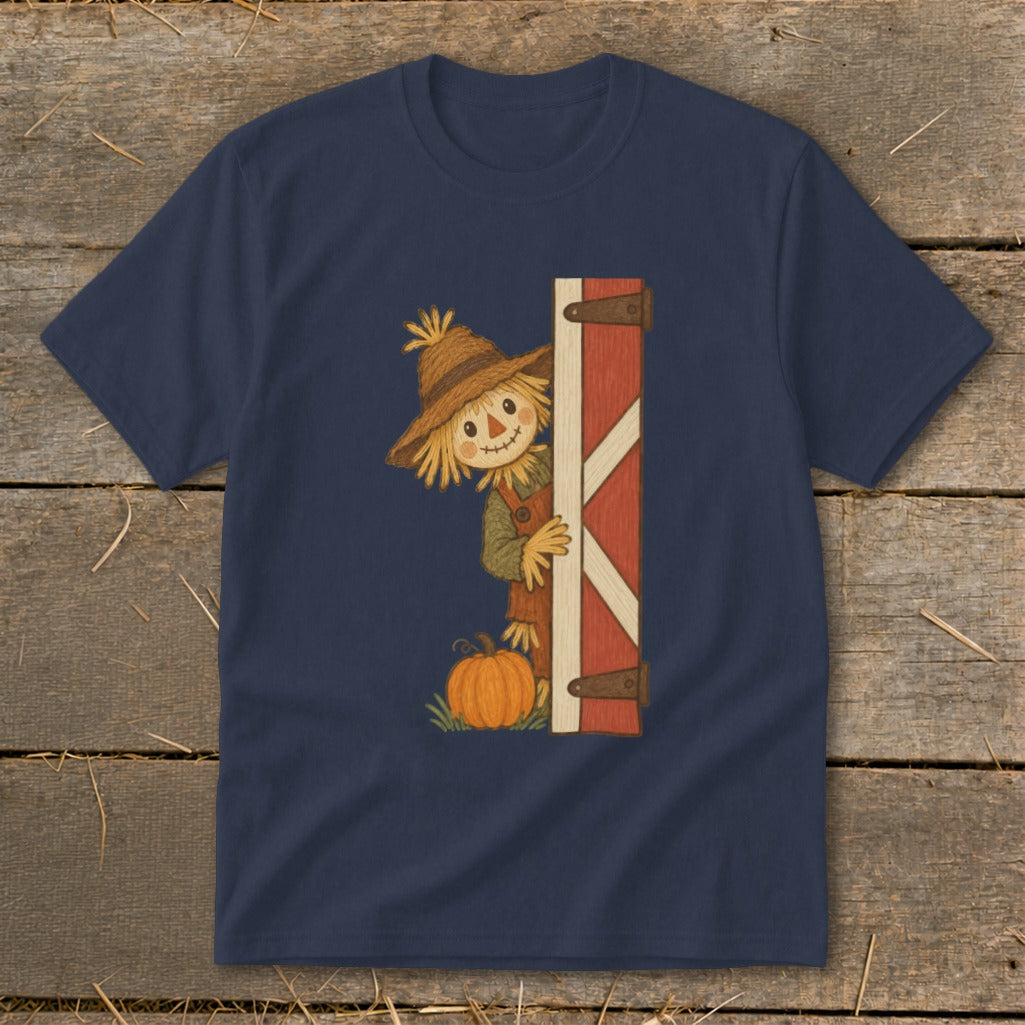Peeking Scarecrow Youth Tee