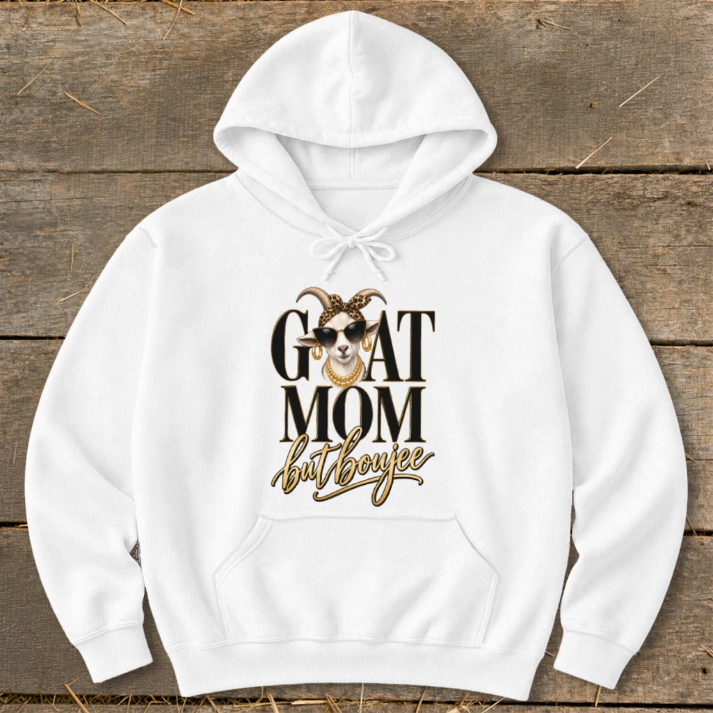 Goat Mom but Boujee Hoodie