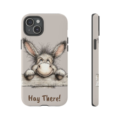Hay There Donkey Phone Case