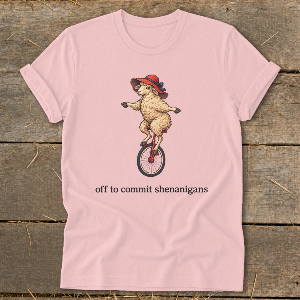 Off To Commit Shenanigans Softstyle Tee