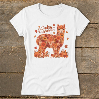 Fall Floral Alpaca Ladies Tee