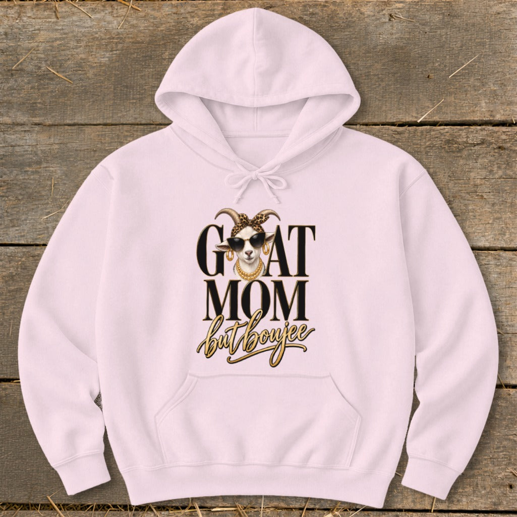 Goat Mom but Boujee Hoodie