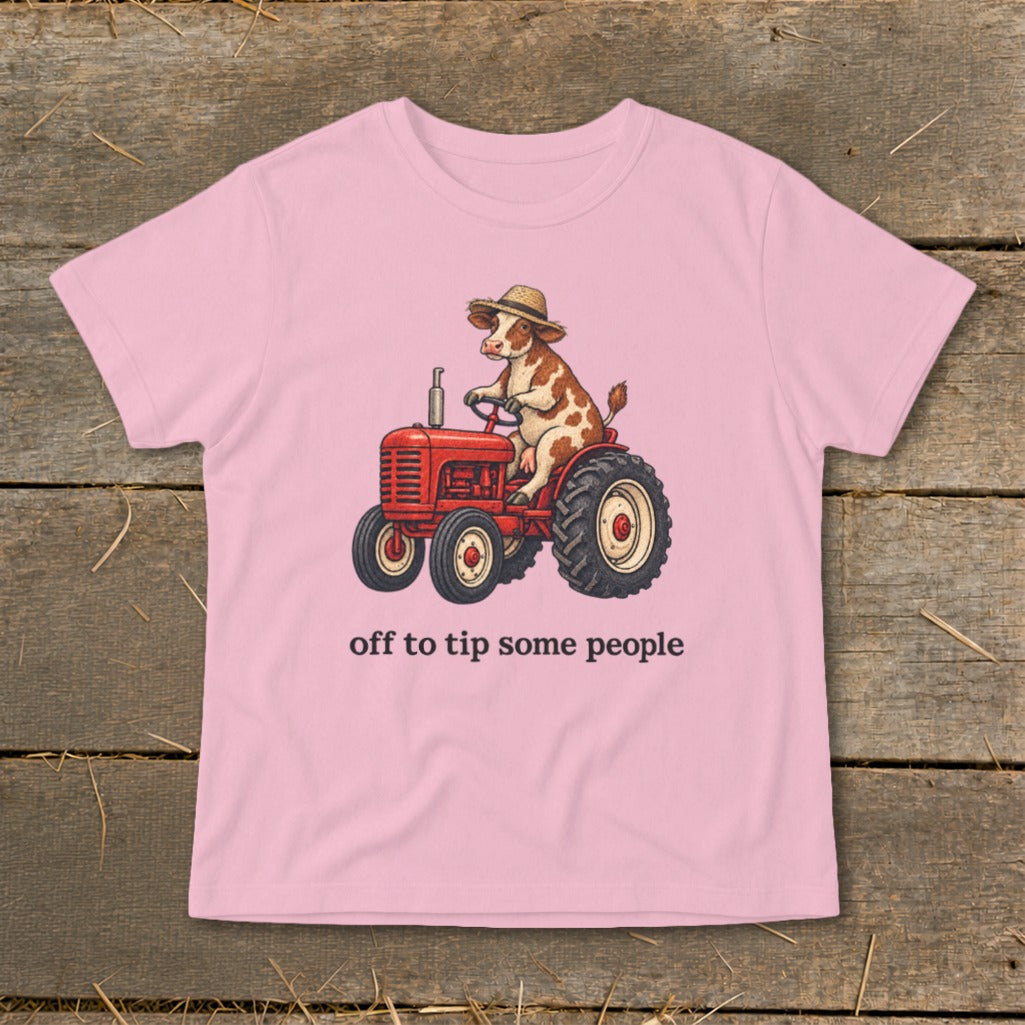 Off To Tip People Infant Tee