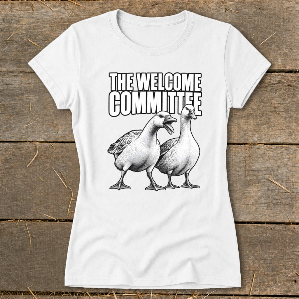 The Welcome Committee Ladies Tee