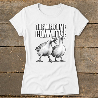 The Welcome Committee Ladies Tee