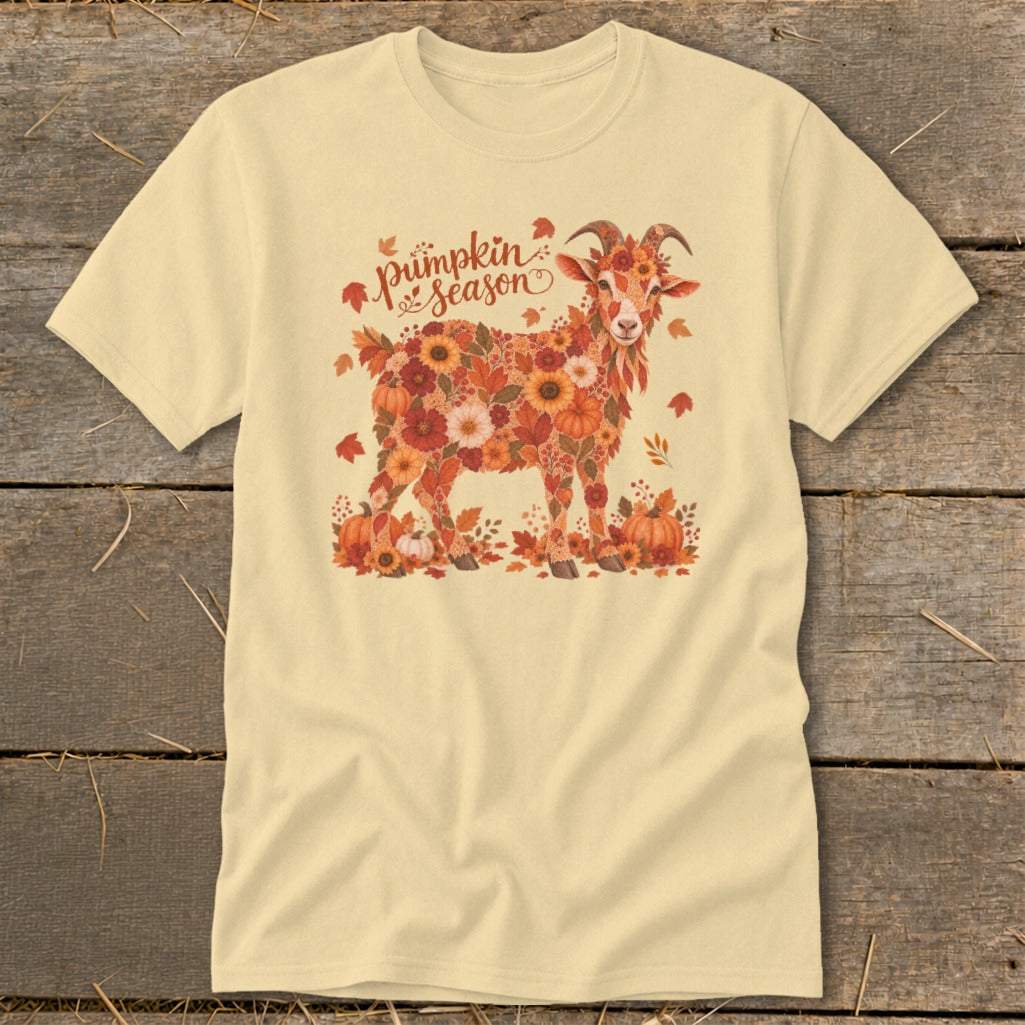 Fall Floral Goat Classic Tee