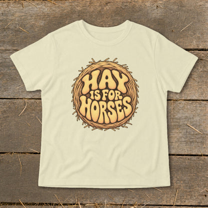 Hay Is For Horses Round Bale Infant Tee