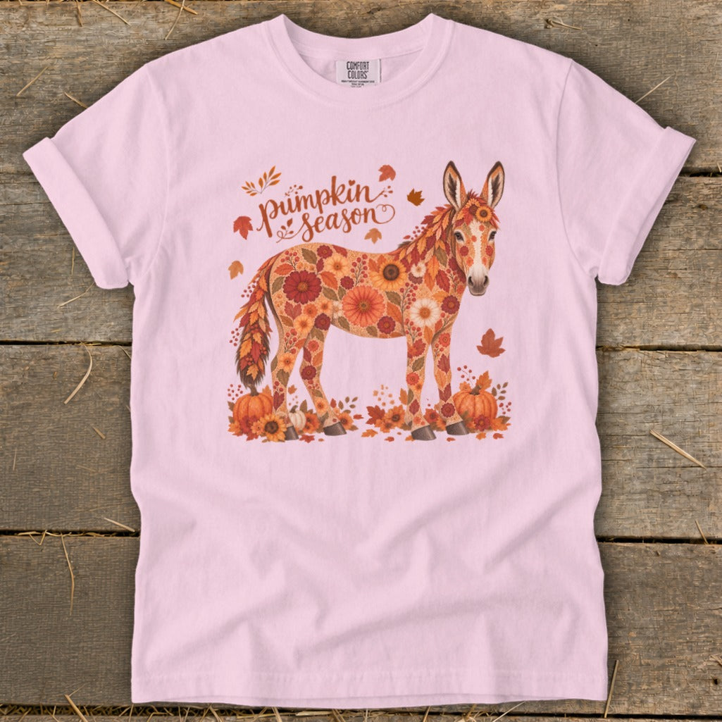 Fall Floral Donkey Signature Tee