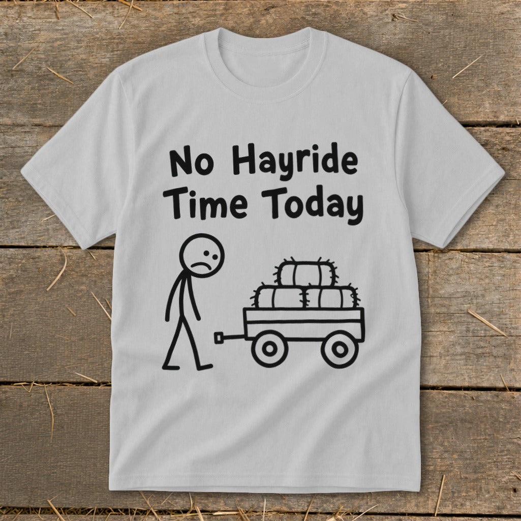 No Hayride Time Today Youth Tee