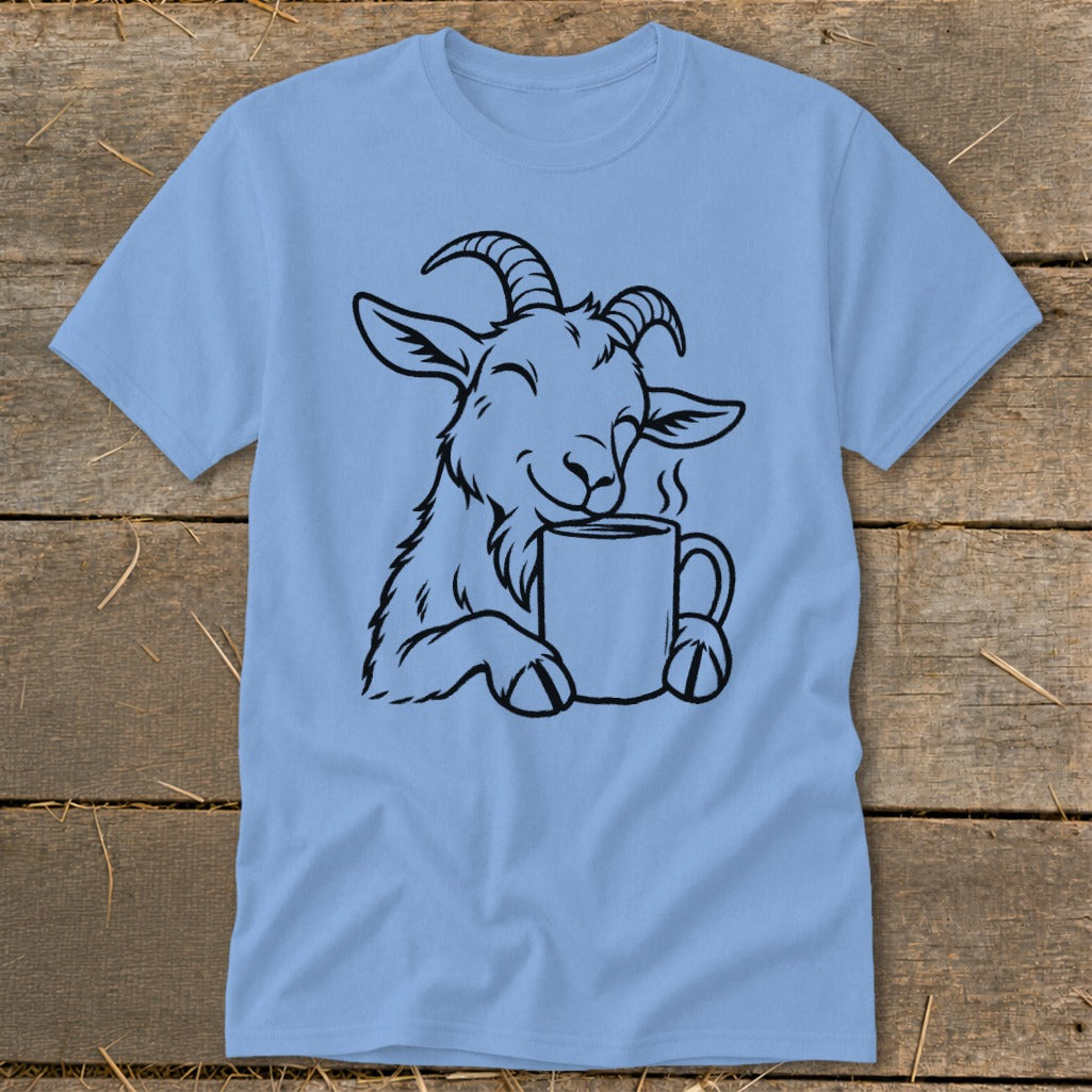 Morning Coffee Goat Classic Tee