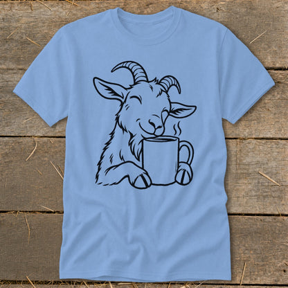 Morning Coffee Goat Classic Tee
