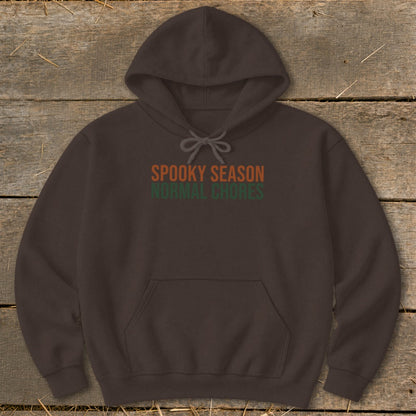 Spooky Season Normal Chores Hoodie