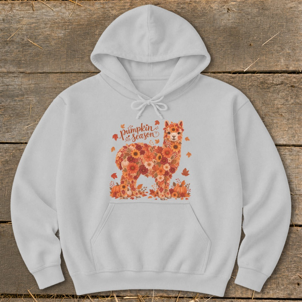Fall Floral Alpaca Hoodie