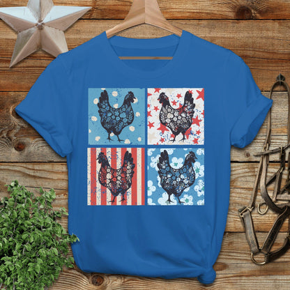 4th and Floral Chickens T-Shirt