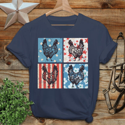 4th and Floral Chickens T-shirt