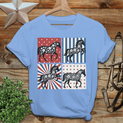 4th and Floral Horses T-Shirt