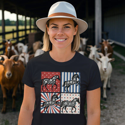 4th and Floral Horses T-shirt