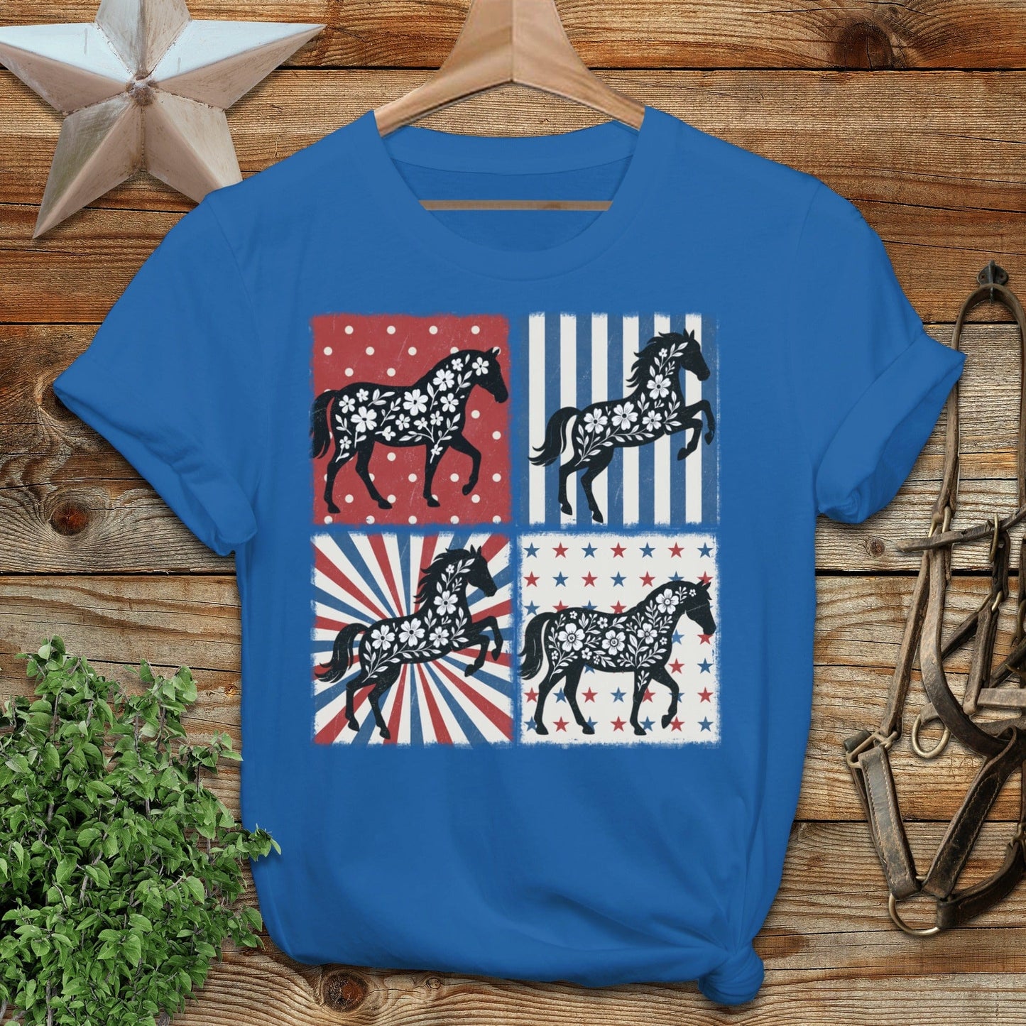 4th and Floral Horses T-shirt