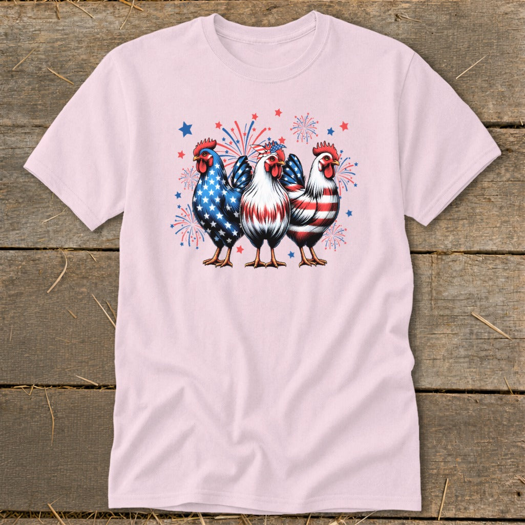 4th of July Chickens Classic Tee
