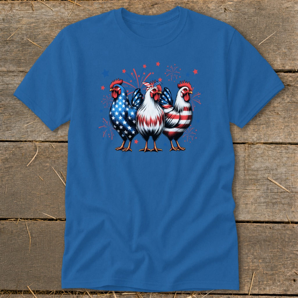 4th of July Chickens Classic Tee