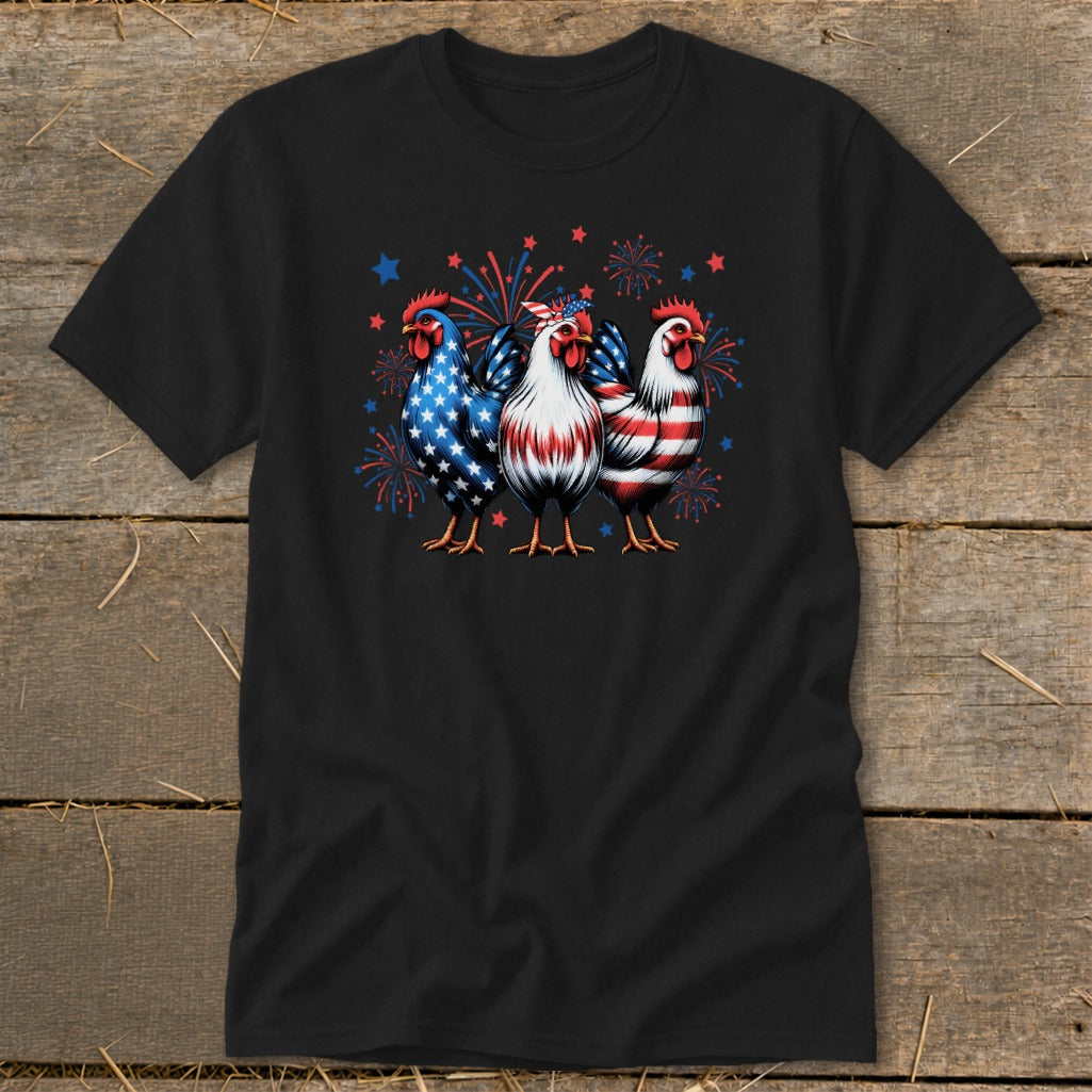 4th of July Chickens Classic Tee