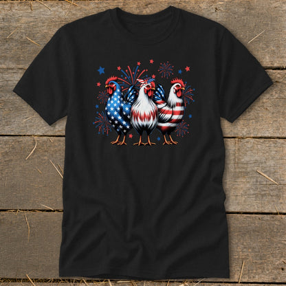 4th of July Chickens Classic Tee