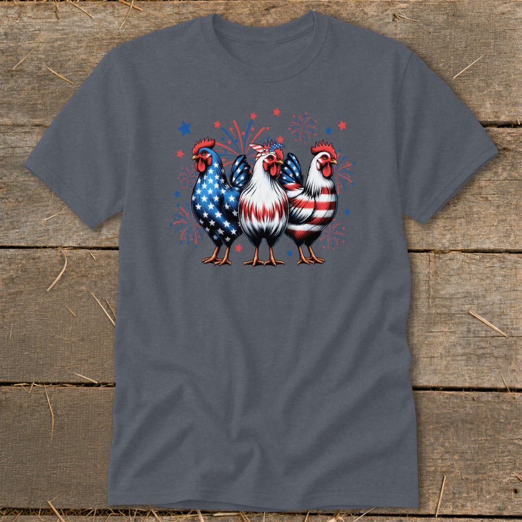 4th of July Chickens Classic Tee