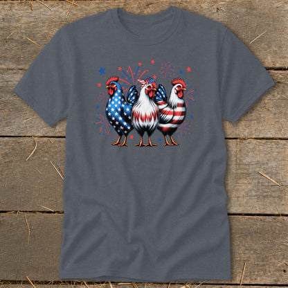 4th of July Chickens Classic Tee