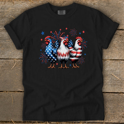 4th of July Chickens Signature Tee