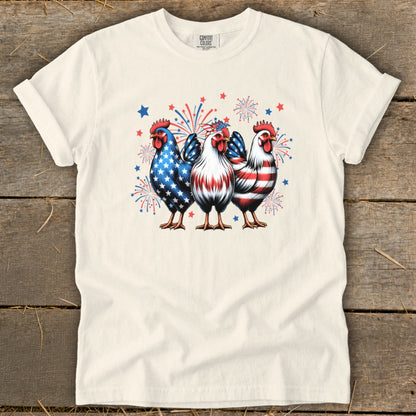 4th of July Chickens Signature Tee