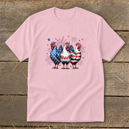 4th of July Chickens Youth Tee