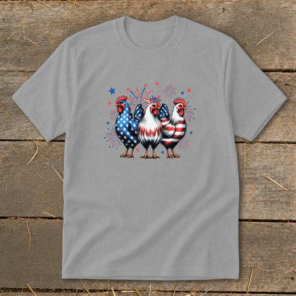 4th of July Chickens Youth Tee