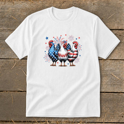 4th of July Chickens Youth Tee