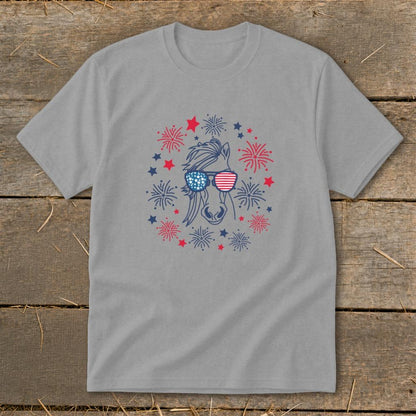 4th of July Horse Youth Tee