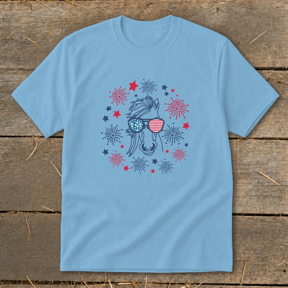 4th of July Horse Youth Tee