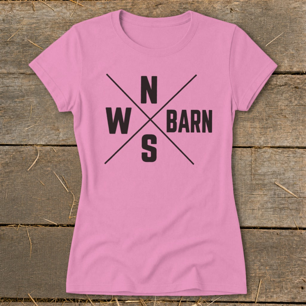 Barn Compass Ladies Tee