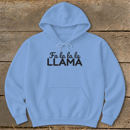 Fa La La La Llama Hoodie