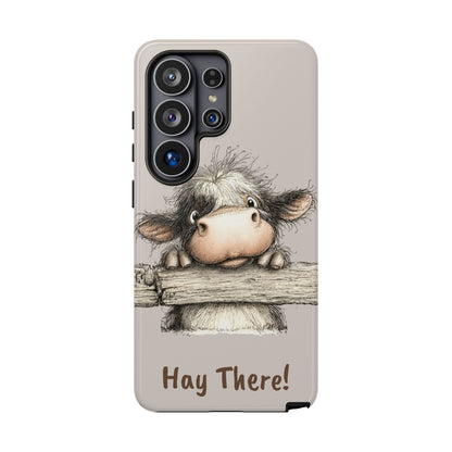 Hay There Cow Phone Case