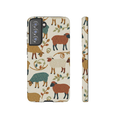 Folksy Sheep Phone Case
