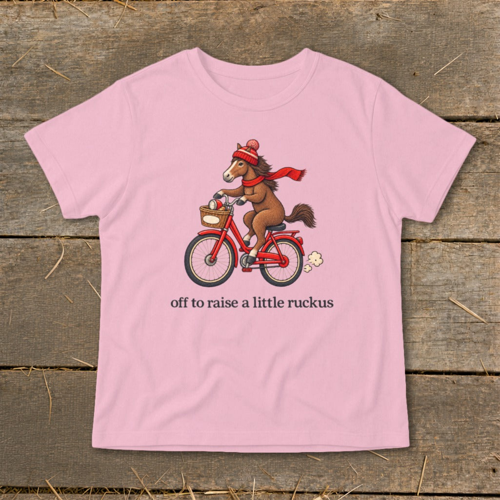 Off To Raise a Little Ruckus Infant Tee