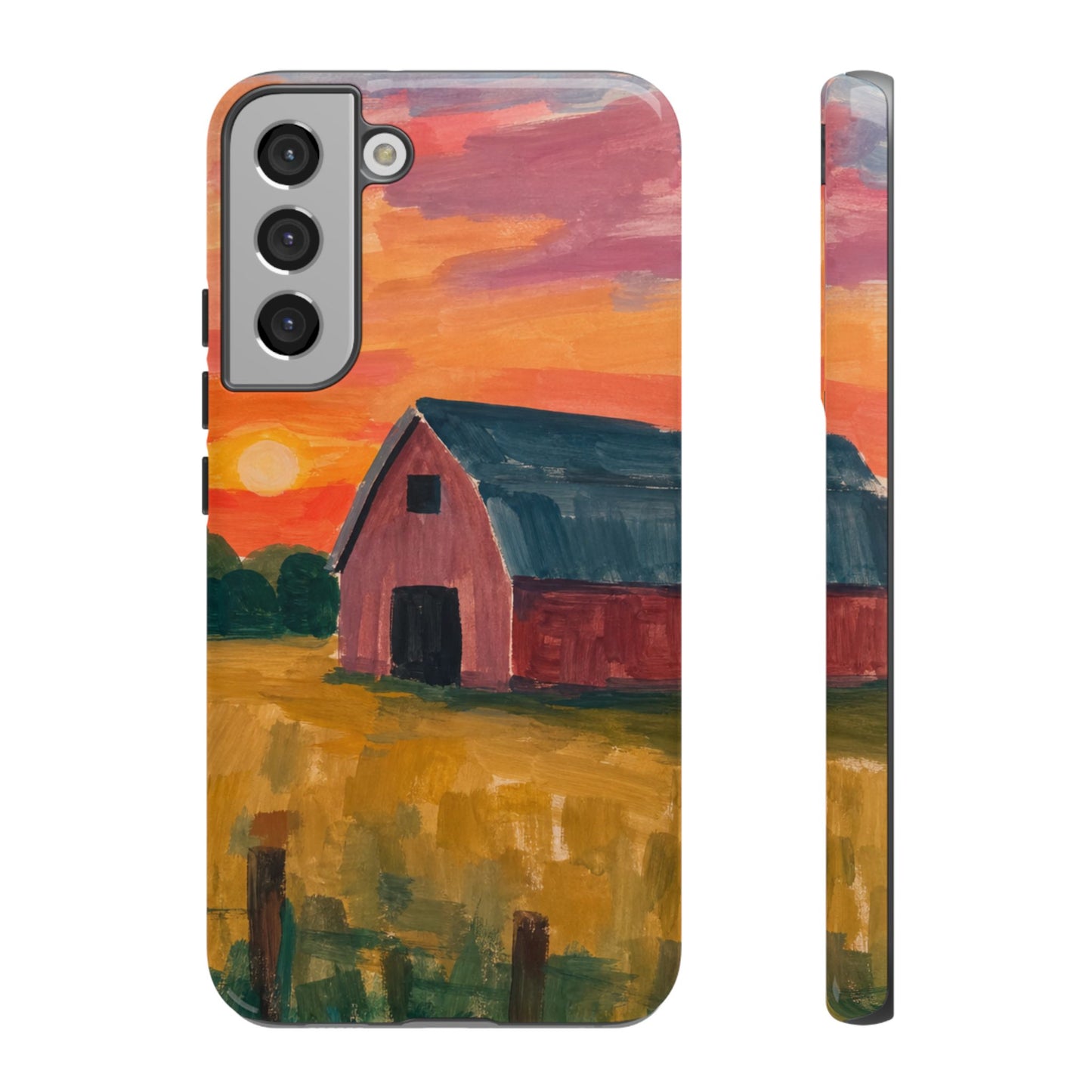 Watercolor Barn Phone Case
