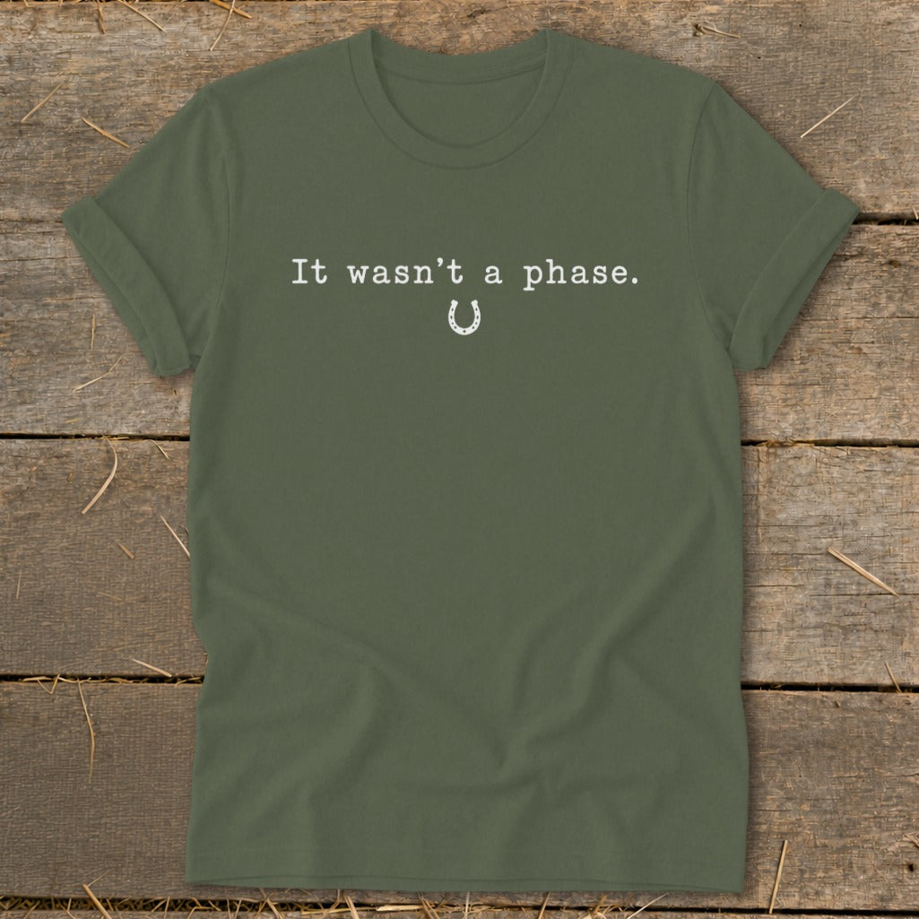 It Wasn't a Phase Horseshoe Softstyle Tee