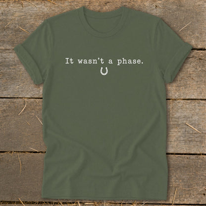It Wasn't a Phase Horseshoe Softstyle Tee