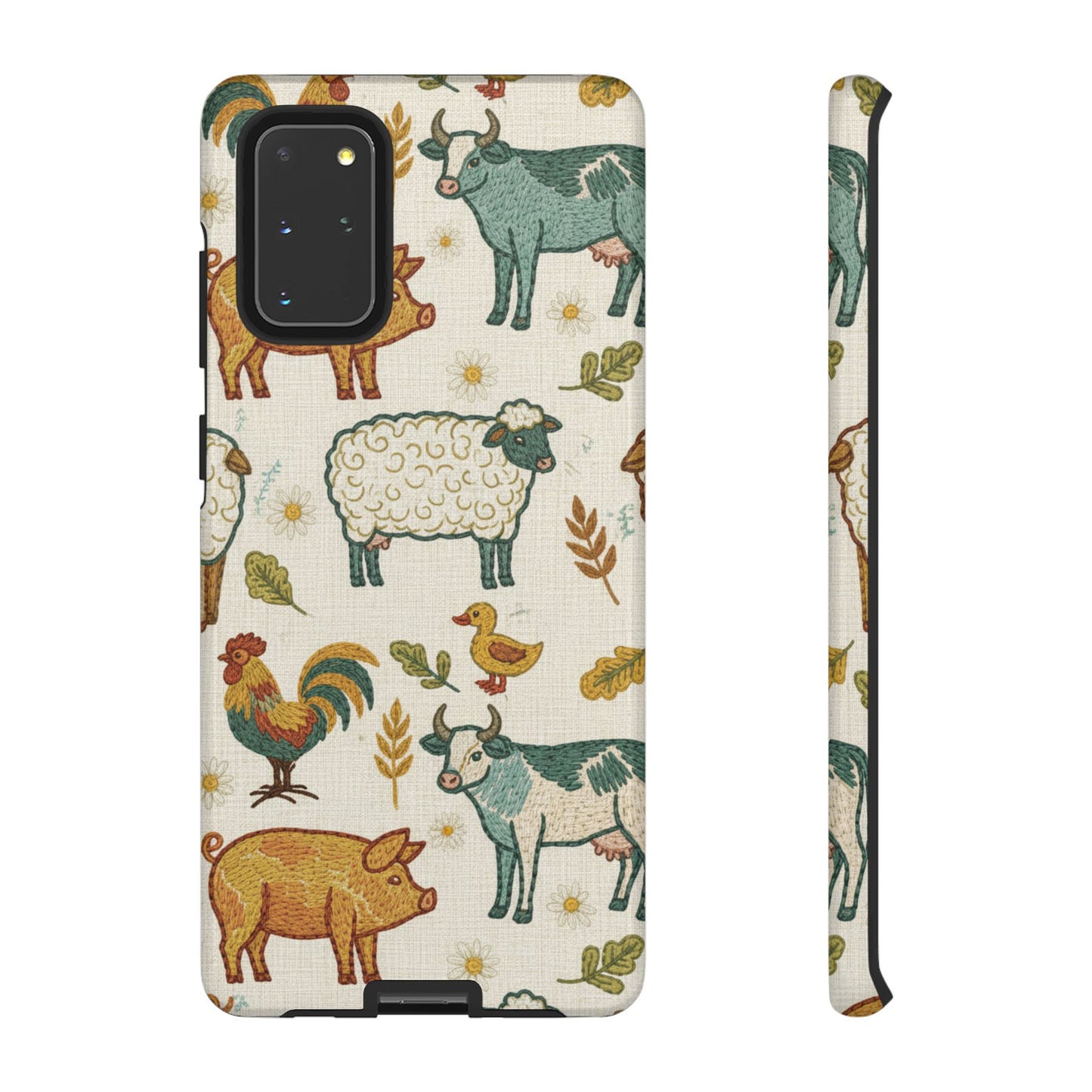 Folksy Farm Animals Phone Case