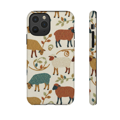Folksy Sheep Phone Case