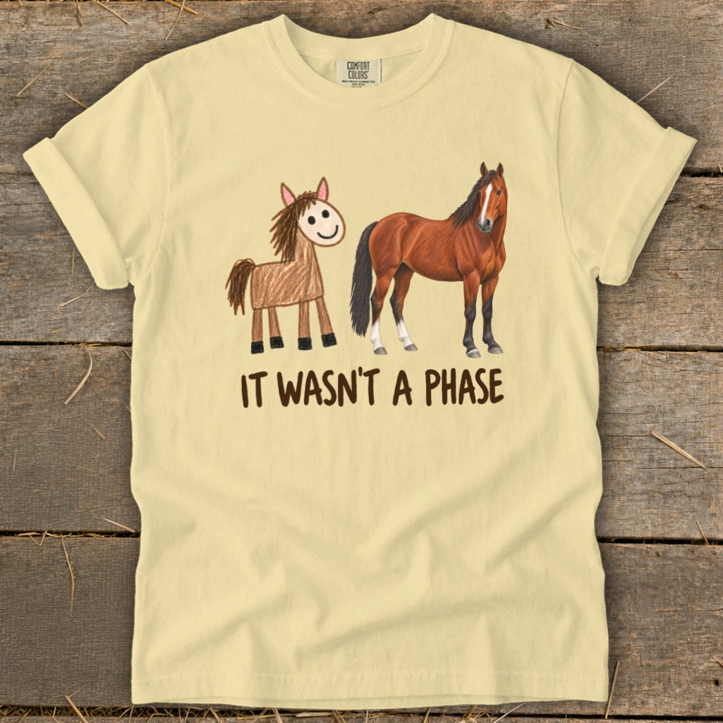 It Wasn't a Phase Drawing Signature Tee