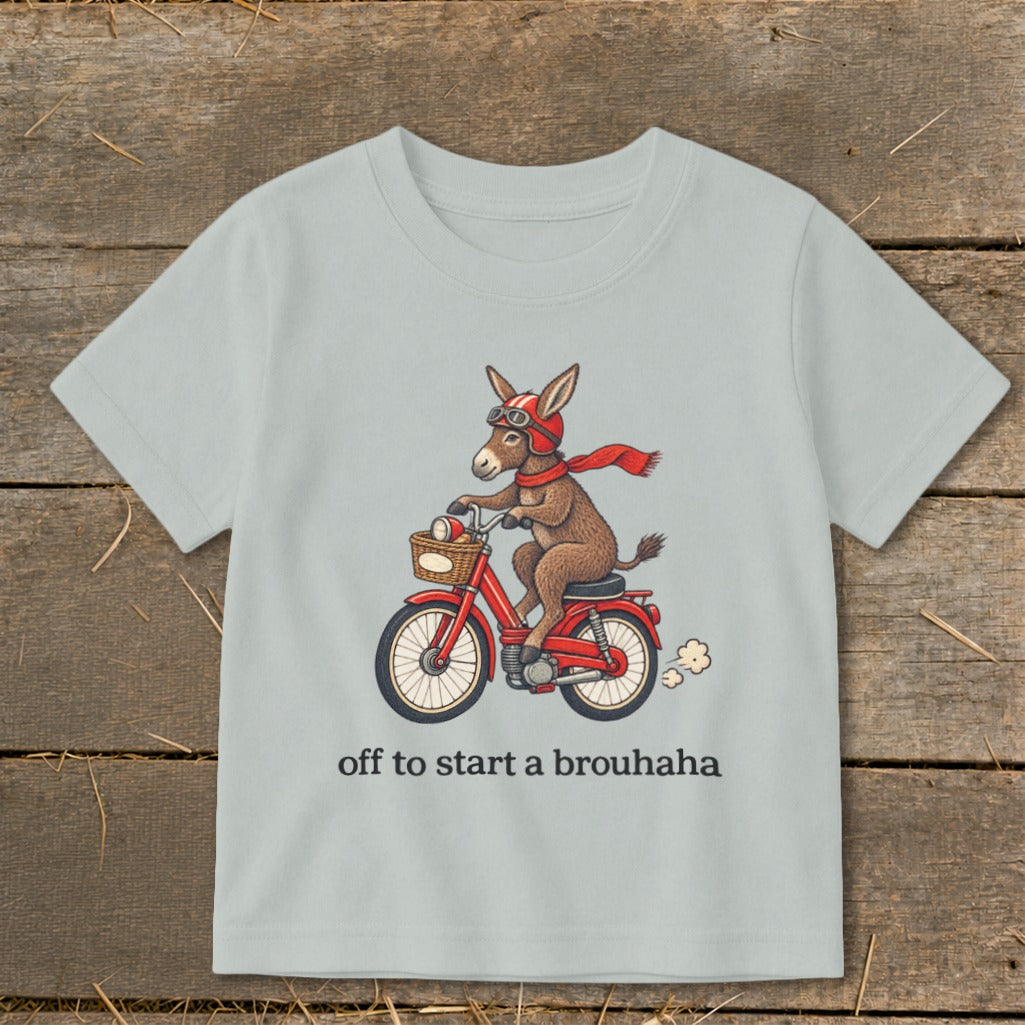Off To Start a Brouhaha Toddler Tee