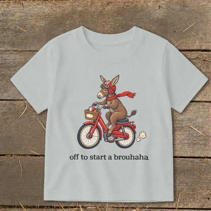 Off To Start a Brouhaha Toddler Tee